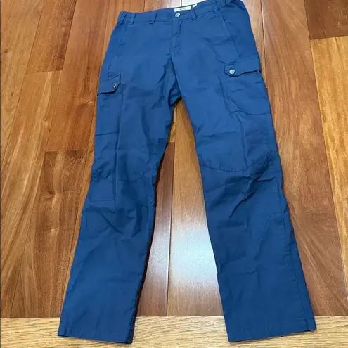 Fjallraven Women's Stina Trouser with stretch panels and tapered leg size 30 Blue