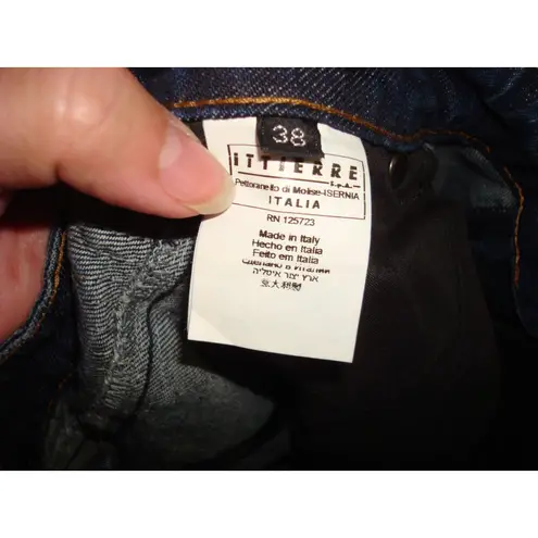 Just Cavalli New Womens 2 25 NWT Italy Designer Denim Embroidered Skirt 38 NWT