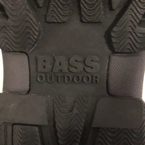 BASS OUTDOOR Women's Size 8 Cushioned Insole Waterproof Membrane Slip on Boot Black