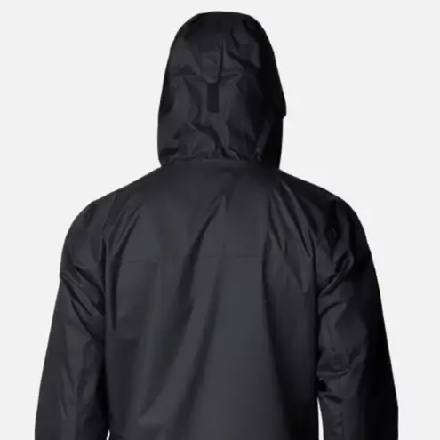 Columbia lightweight rain jacket Black Omnishield size XL NEW