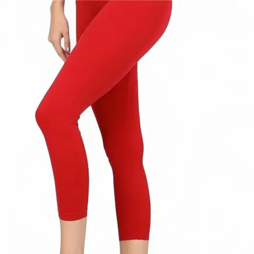 Zenana Outfitters High Waist Slimming Capri Leggings