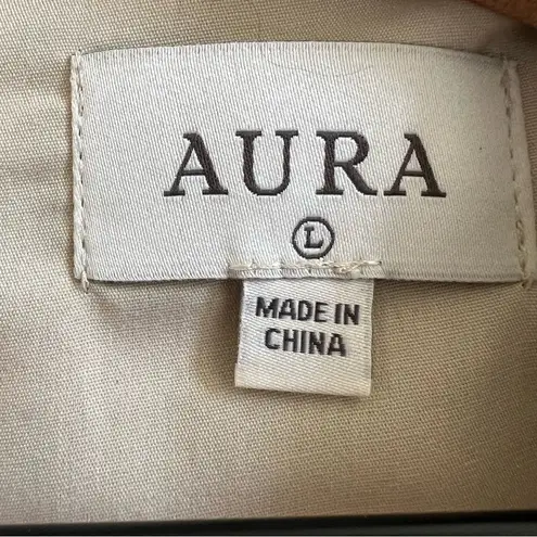 Aura NWT Loves Warmth Beige Multi Tweed Dress from The Red Dress Size Large