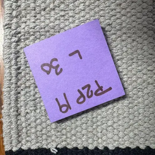 Bali Top Women Size M Blue 3/4 Sleeve Black Blue Art to Wear Vintage Tunic Wave