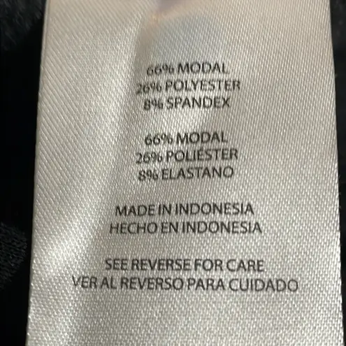 Orvis Cozy Legging High Rise Wide Waistband Soft Fleece Black XS NWT