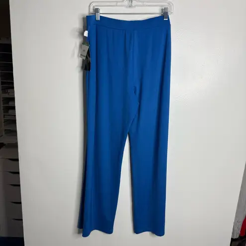 NWT KASPER Knit Studio Large Knit Pant Stretchable Elastic Waist Cabana Blue