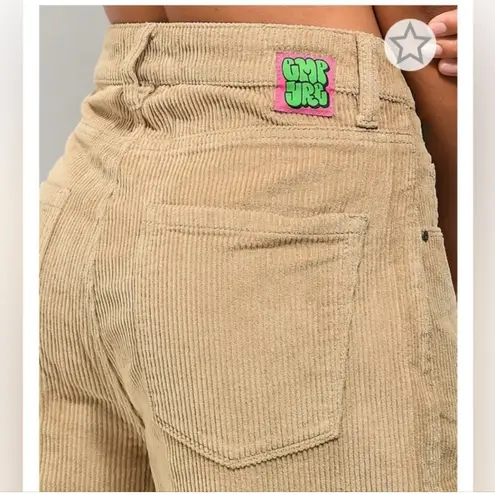 NWT Emprye Women’s Tori 90s Beige Khaki Corduroy Skate Pants 0 Tan