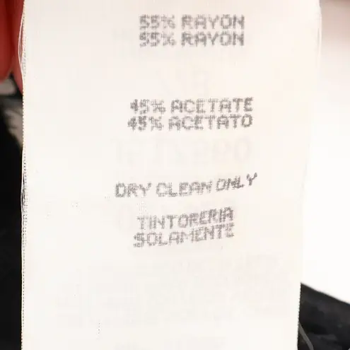 All that jazz Vintage Black Floral Dress Whimsigoth Grunge Party 90s Size 7/8