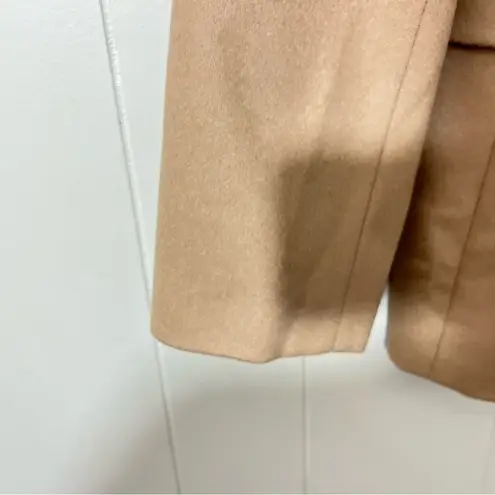 LL Bean Wool and Cashmere Blazer Size 8R Tan
