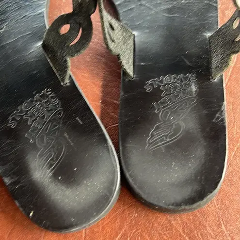 Ancient Greek Sandals Black Sandal Size 11