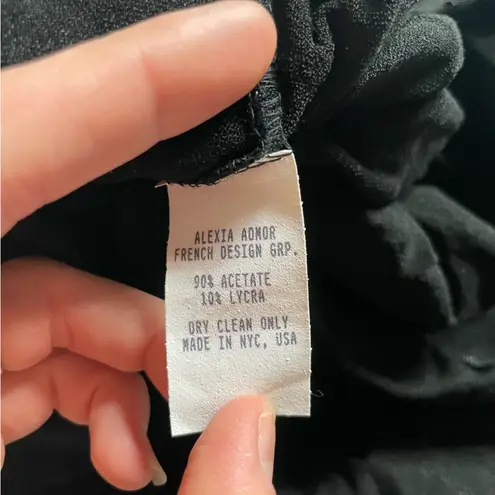 Alexia Admor Vintage 90s Beaded A-Line Fit and Flare Mini LBD Medium