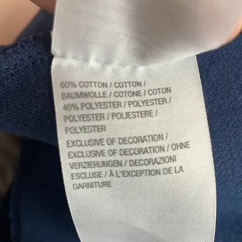 Bob Mackie Blue Blazer Jacket White Ribbon Artsy Preppy Cruise Vacation Nautical Resortwear