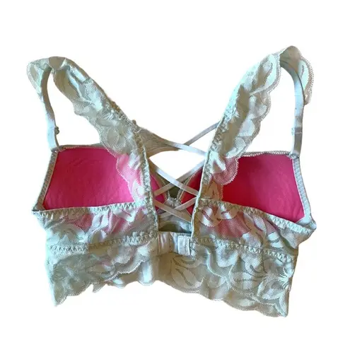 Victoria Secret PINK | Mint Colored Lace Push Up Bralette Fairy Core Size XS