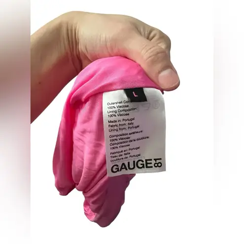 GAUGE81 Kanda Mini Skirt in Hot Pink Size L