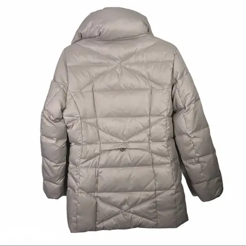 Cole Haan NEW  Sateen Puffer Down Jacket Tan