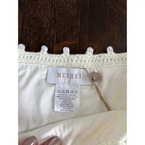 Meshki NWT Sadie Pearl Knit Bikini Bottom