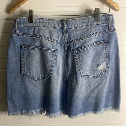 sts blue  skirt denim distressed Emily mini Sz 28