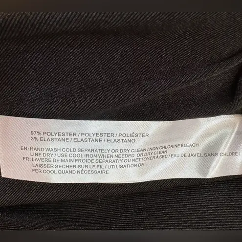 Black cowel neck bodycon dress. Long sleeves, side slits, very stretchy, Sz XS