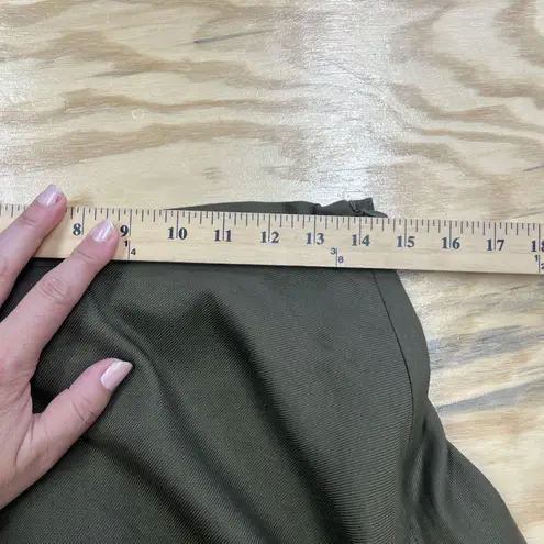 Coldwater Creek Midi Skirt Green Brown Size Medium Sequin Forest Fairy Granola