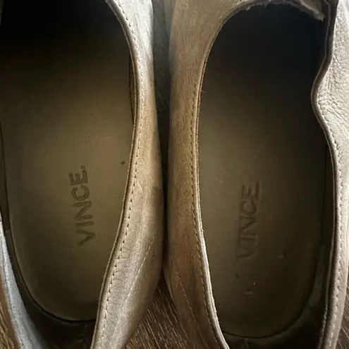 Vince  suede zip shoes