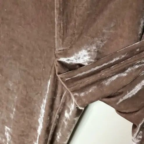 David Lerner New High Rise Velvet Lounging Pants Womens Size Small