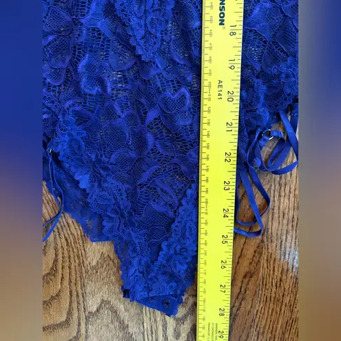 Frederick's of Hollywood NWT Frederick’s of Hollywood Lana Lucia Purple Lace Teddy Underwire - L