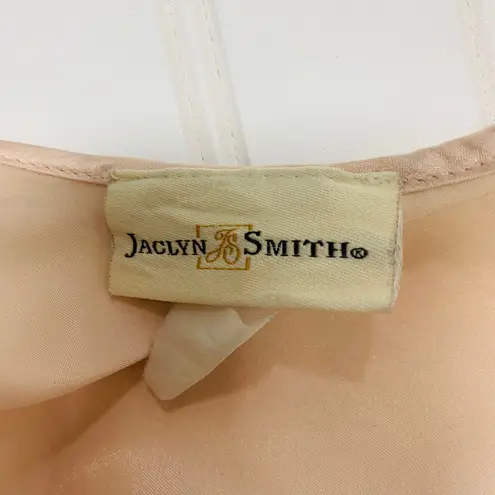 Vintage Jaclyn Smith Silky Chemise Slip Nightgown Sz Small