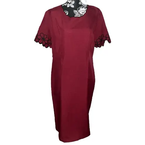 R & M Richards Vintage R & M Richard’s 2 Piece Maroon Dress Suit