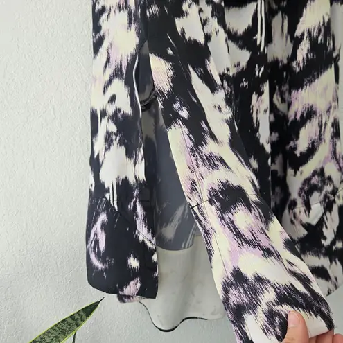 3.1 Phillip Lim x RTR Abstract Daisy Layered Skirt with Slit Size 4