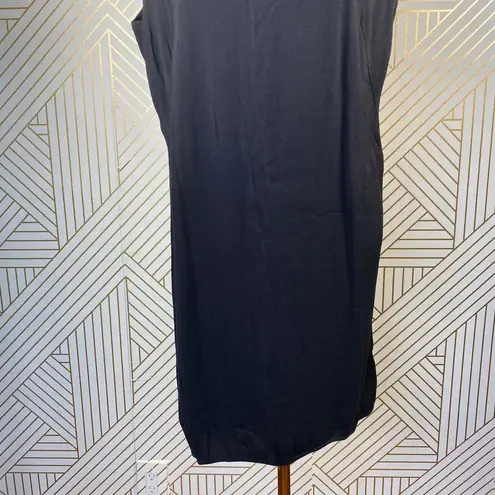 Brochu Walker Black Sleeveless Keyhole Shift Dress