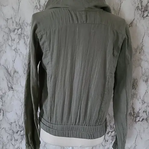 Victoria's Secret LondonJean sage bomber jacket size xs