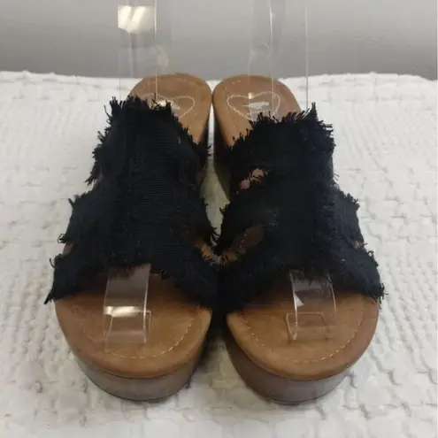 Rocket Dog Women's Black/Brown Shoes/Sandals Size 9 SKU 3113