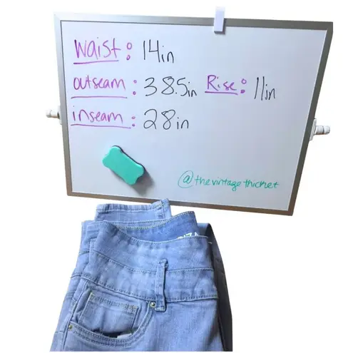 Mandee Denim Ibiza High Rise Push Up Jeans Size 9 Light Wash Skinny Blue