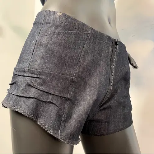 Handmade denim hot pants Blue Size L