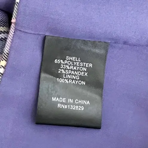 Majorelle Serrano Strapless Tube Crop Top Pink Purple Plaid Revolve Size Medium