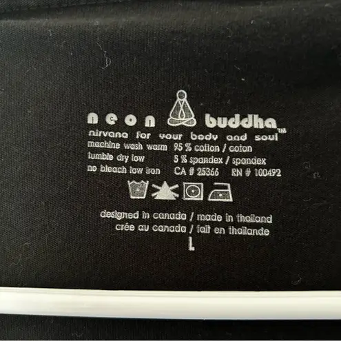 Neon Buddha Shanghai Knit Mummy Dress Bodycon Midi V30 Black Size L