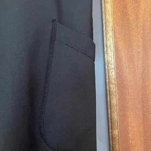 Racefaster Fleece Lined Black Legging Cycling Compression Spandex Stretch