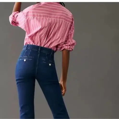 Maeve Anthropologie The Essential Slim High-Rise Straight
Crop Jeans Size 27