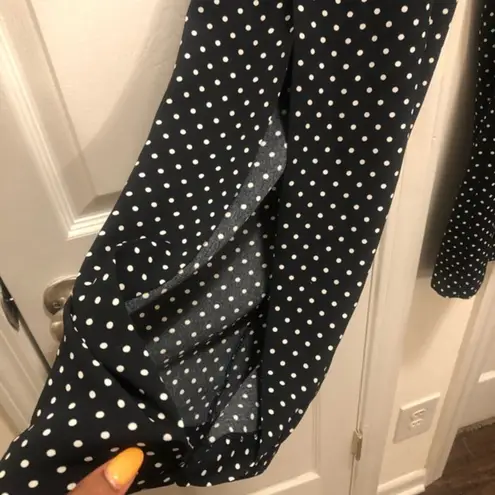 Jasmine & Juliana Wide Leg Slit Dress Pants