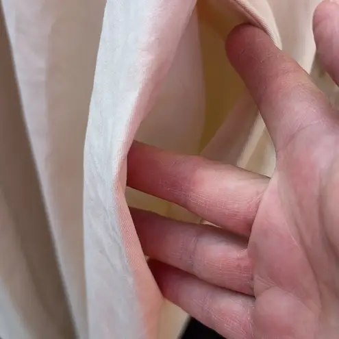 Universal Standard NWT Chill Stretch Cotton Twill Bone White Shirtdress Size 18