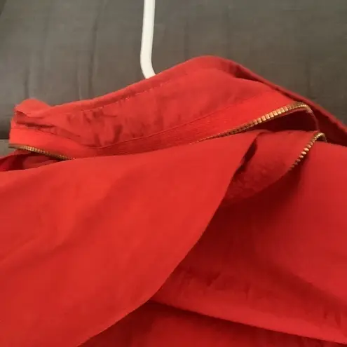 EUC G.E.T. equipment. general. technique bright orange rain coat. Size XS