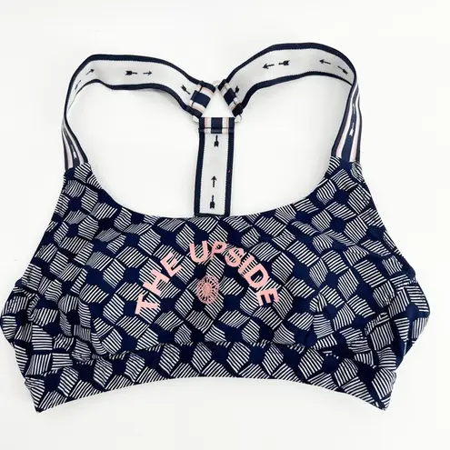 The Upside x Soul Cycle Alexa Vintage Print Sports Bra Athletic Activewear Sz M Size M