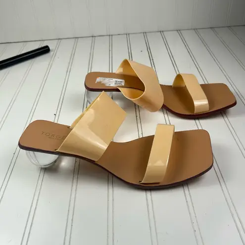 TORGEIS Chantal Sandal Womenโs Size 10 Tan