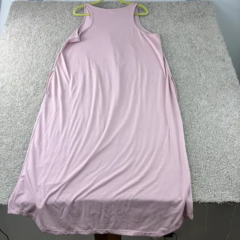 Bare Necessities Pink Maxi Tank Nightgown Sleeveless Casual Lounge Womens XXL