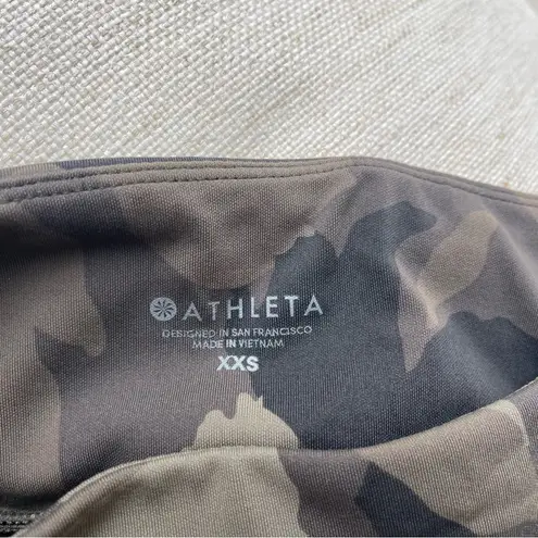 Athleta ‎ Essex Camo Hybrid Tight Jogger Leggings #353771 Size XXS