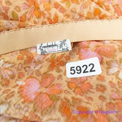 Free People New!‎  Romance Me Floral Print Maxi Half Slip Skirt , size M