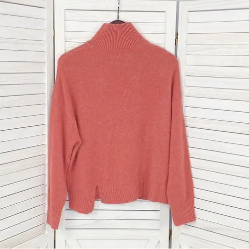 360 Cashmere  Leia Turtleneck Sweater Chili Red Small