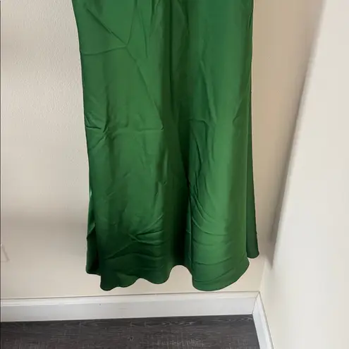 Sachin + Babi Aubrey One Shoulder Satin Charmeuse Gown, Size 8, $725