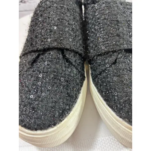 Women's DV by Dolce Vita Black Silver Sequin Slip