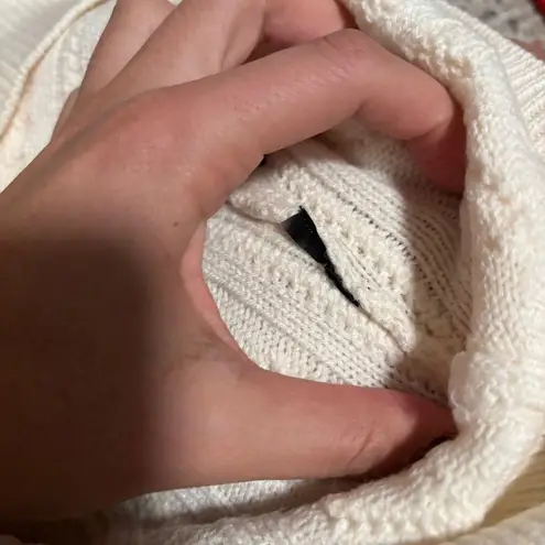 The Kooples Wool Cable Cardigan Ivory White- Size 2 (Medium)