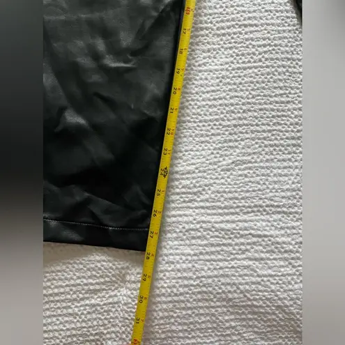 Bagatelle Black Faux Leather Pants Stretchy Paper Bag Waist Bikercore Goth